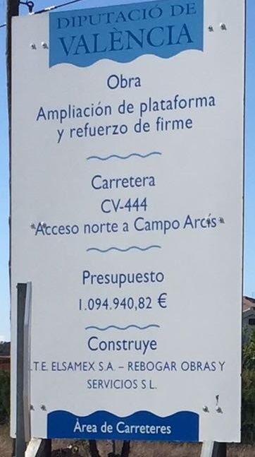 CARTEL CAMPO ARCIS